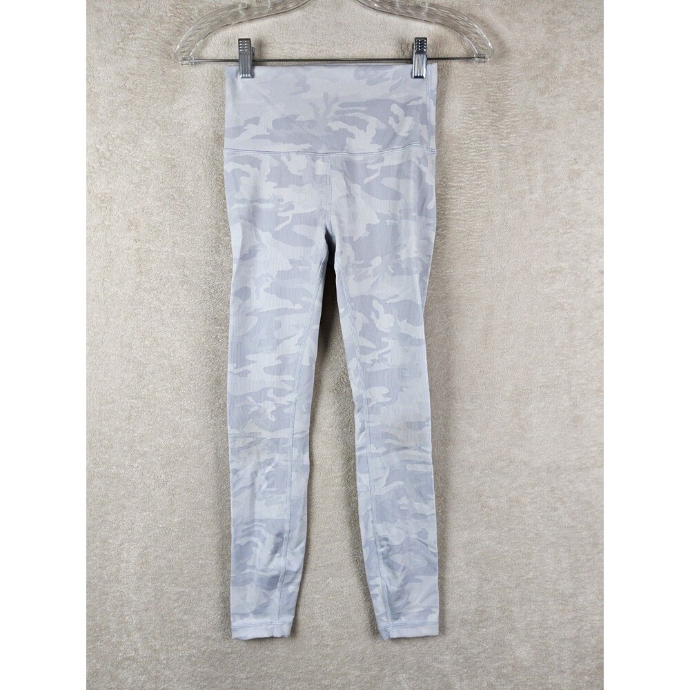 Lululemon Women’s Wunder Under High Rise Camo Athletic Leggings Size 4